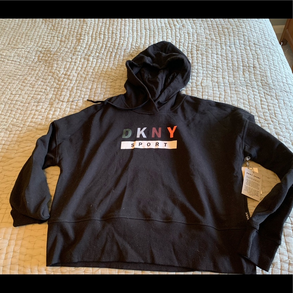 DKNY Sport cropped hoodie